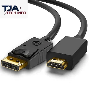 Cabo Adaptador Displayport Para Hdmi Novo