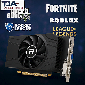 Placa de Vídeo AMD RX 550 4GB DDR5 – Ideal para Games e Trabalhos Gráficos
