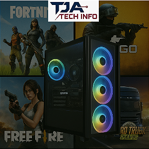 Computador Gamer Intel i7 6ª | RTX 4070 12GB | SSD Rápido | 16GB RAM | Pronto para Jogar