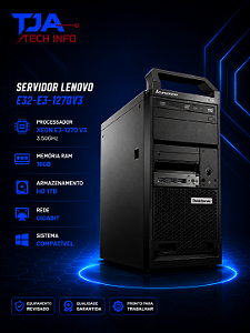 Servidor Lenovo E32-E3-1270V3 Xeon E3-1270 16GB RAM hd 1TB