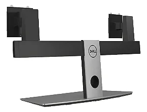 Suporte Dell Para Dois Monitores Mds19 Cor Preto Preto/prata (Usado)