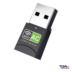 Adaptador Wi-Fi USB Dual Band 600 Mbps 2,4 e 5 GHz