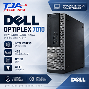 Computador Dell OptiPlex 7010 Core i3 3ª Geração 4 GB SSD 120 GB Wi-Fi