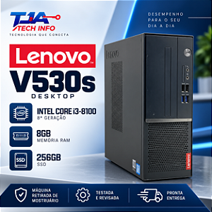 Computador Lenovo V530s Core i3-8100 8 GB SSD 256 GB