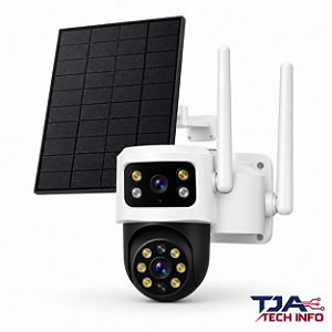 Câmera Solar 4G Externa Dupla iCSee