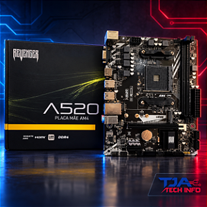 Placa-mãe Revenger A520M AM4 DDR4