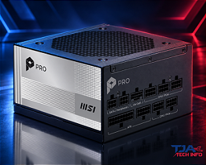 Fonte MSI PRO A1000PL 1000W PCIe 5 80 Plus Platinum Modular