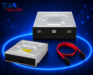 Drive Leitor Gravador Dvd-rw 48x Sata Interno Desktop SEMI TJA Tech Info