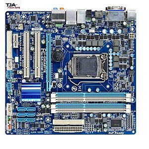 Placa Mãe 1156 DDR3 – 1ª Geração Intel | 4 Slots | Modelos Variados OEM