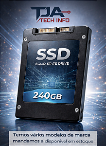 SSD 240GB 2.5" SATA III 6Gb/s — Upgrade Rápido PC e Notebook