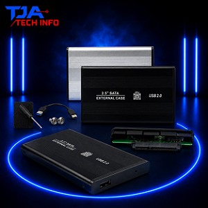 Case HD Externo USB 3.0 2.5'' SATA – Alta Velocidade e Versatilidade | TJA Tech Info