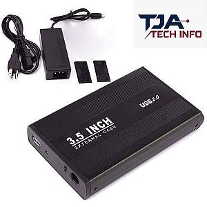 Case de hd pc Gaveta Externa Hd 3.5 Sata Hd Pc 3.5 Usb 2.0 NOVO