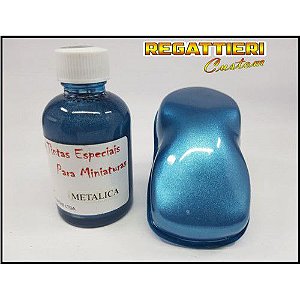 TINTA POLIÉSTER AZUL KAWA METÁLICO Nº 69