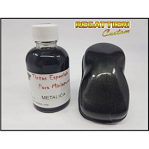 TINTA POLIÉSTER CINZA CARBONO METÁLICO Nº 60