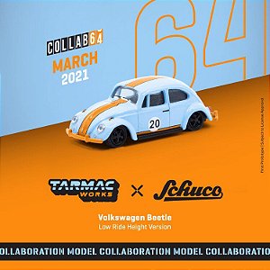 VW Beetle - Collab64 - Tarmac x Schuco - Pré venda 
