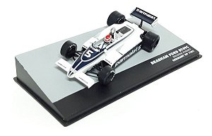 Brabham Bt49c 1981 Nélson Piquet 1/43 Lendas F-1