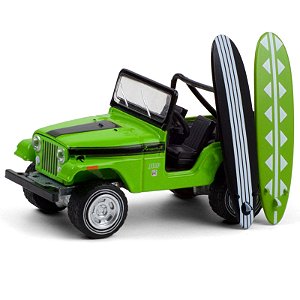1971 Jeep CJ-5 Renegade with Surfboards - The Hobby Shop 10 - Greenlight