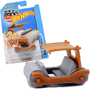 Os Flintstones Flintmobile Cinza - Cartela amarelada