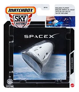 Sky Busters Mattel + Playmat Space X Dragon Hvm42