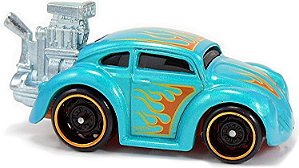 Volkswagen Beetle - Azul - Tooned