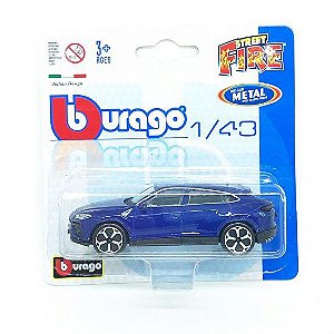 Lamborghini Urus - Street Fire - Azul - 1:43 - Burago