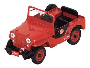 Jeep Willys Corpo De Bombeiros 1:43