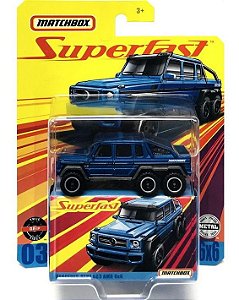 Mercedes-benz G63 Amg 6x6 Superfast 2020 Matchbox 1/64