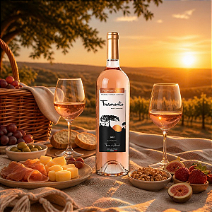 Caixa com 6 unidades - Vinho Rosé Tramonto 2022 750ml