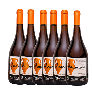Caixa com 6 unidades - Vinho Laranja Arancione 2023 750ml