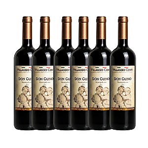 Caixa com 6 unidades - Vinho Tinto Montepulciano DON GUINO 2022 750ml
