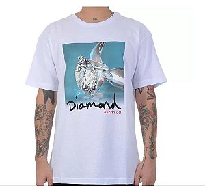 Camiseta Diamond Shimmer Branca