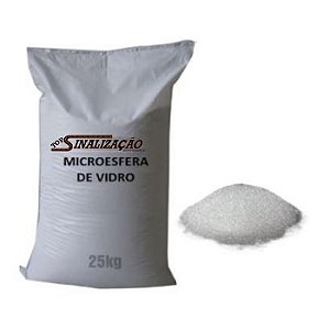 MICROESFERA DE VIDRO PREMIX, SACO COM 25 KG - TIPO I B