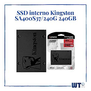 SSD interno Kingston SA400S37/240G 240GB