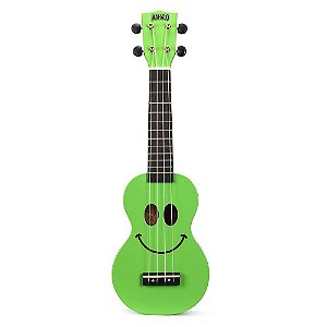 Ukulele Soprano - Série Smile - Verde