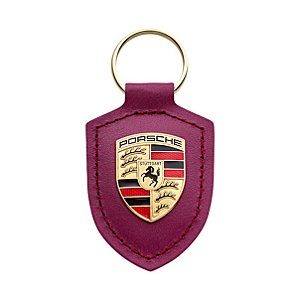 Chaveiro Emblema Porsche 'Driven by Dreams', Edição Limitada, coleção 75Y Porsche Sports Cars