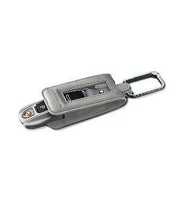 Capa em pele para chave - 911/Cayenne/Panamera/Taycan