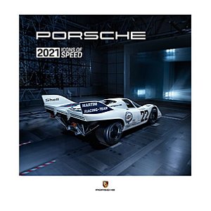 Calendário Porsche 2021, Ícones da Velocidade“