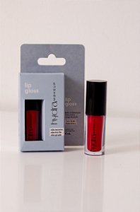 Lip Gloss Vermelho Rubi com Acido Hialuronico 4mL
