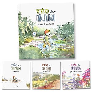 Coleção Téo & O Mini Mundo COMPLETA (4 livros)
