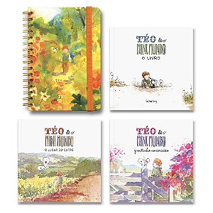 Planner + Coleção Téo & O Mini Mundo COMPLETA
