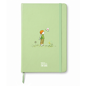 Caderno Oficial Téo & O Mini Mundo Verde - Sem Pauta