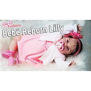 Bebê Reborn Lilly *Canal ERLÂNIA e VALENTINA*
