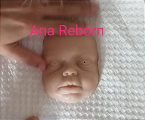 Mini Bebês Reborn Silicone Sólido Completo Ana Reborn