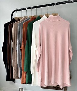 PONCHO TRICOT MOUSSE