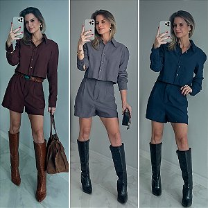 CONJUNTO MARRANT CAMISA E SHORTS