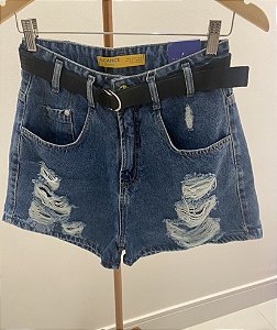 SHORTS JEANS BAGGY CINTO