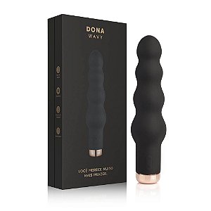 Vibrador e Estimulador Multivelocidade Recarregável Dona Wavy