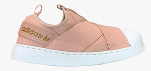 tenis adidas salmao superstar