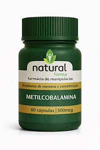 Metilcobalamina 500mcg 60 cápsulas