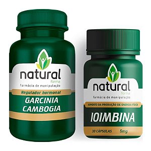 Garcinia Cambogia 500mg + Ioimbina 5mg